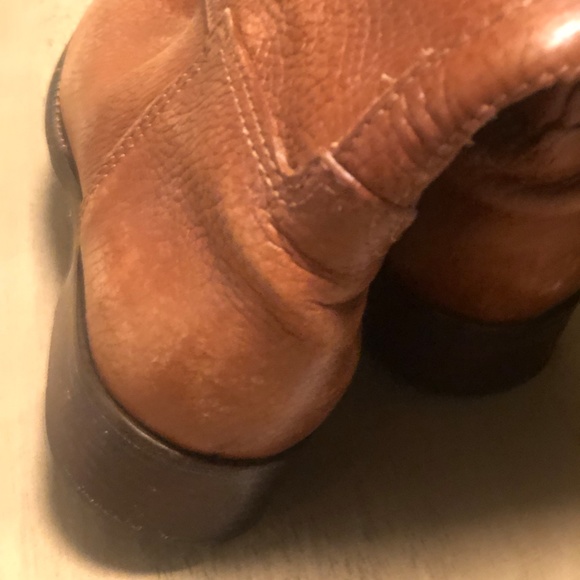 Tory Burch Brown Leather Riding Boots Size 6 - Picture 6 of 8